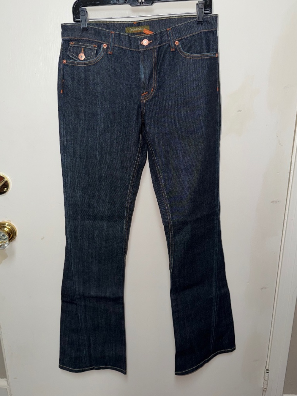 Y2K NWT David Kahn Nikki Twisted Flare Jeans Size 29